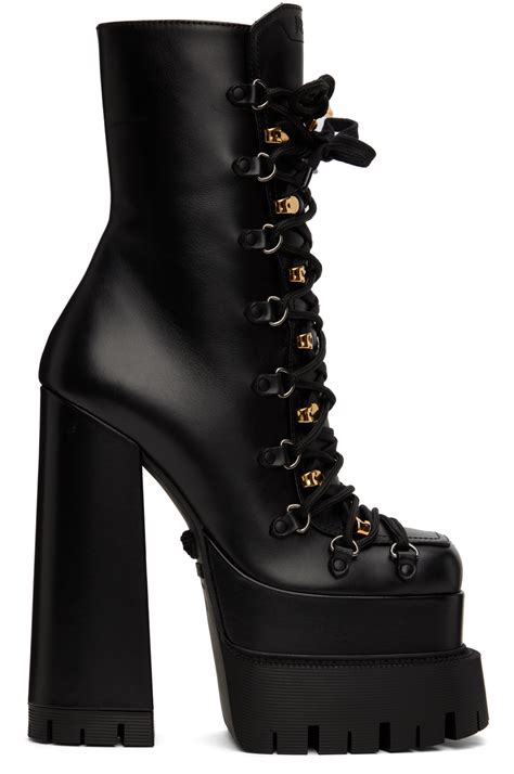 versace boota|Versace aevitas platform boots.